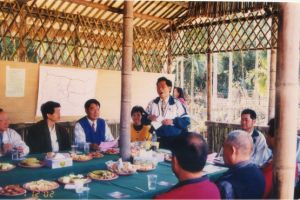 竹藝專家賴進益老師演說